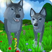 Wolf Simulator: Wild Animals 3 icon