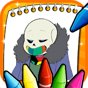 Coloring Book For Sans 2020 MOD