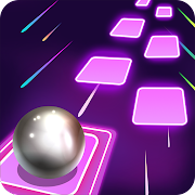 Hop Ball Tiles Music jump MOD