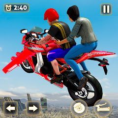 Flying Motorbike Taxi Driving MOD