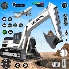 Heavy Excavator Simulator Game MOD