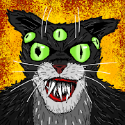 Cat Fred Evil Pet. Horror game MOD